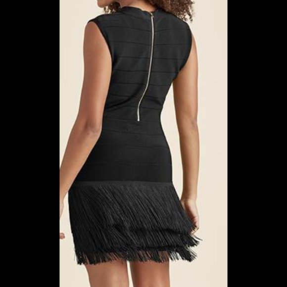 Bandage Fringe Dress by Venus - Picture 3 of 6
